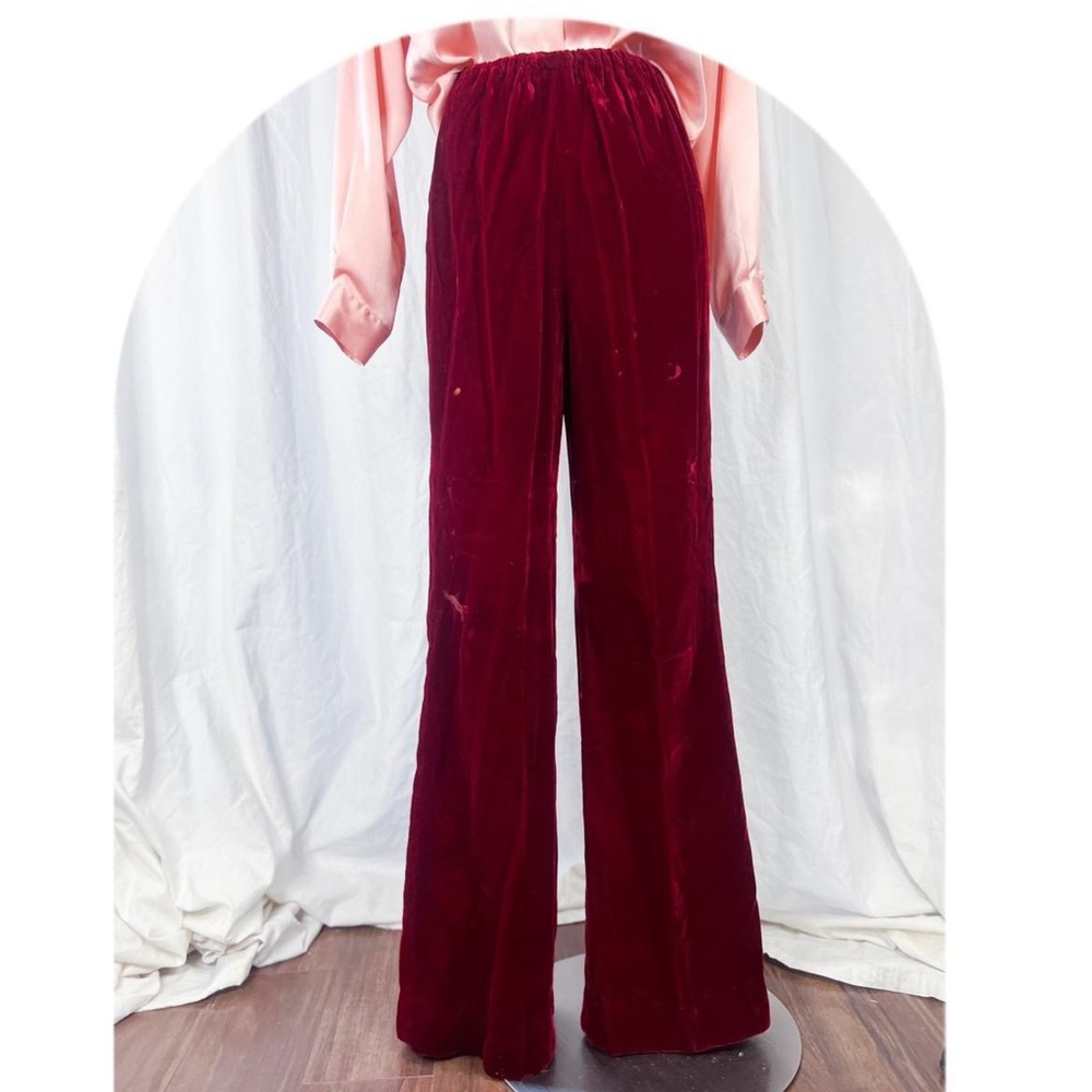 It’s Only Rock’N’Roll Cotton Velvet Embroidered Flares